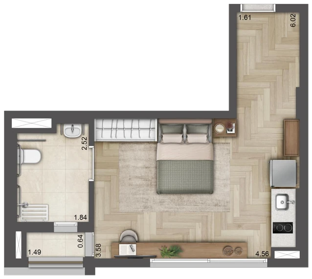 Planta 35 m² — Final 12A